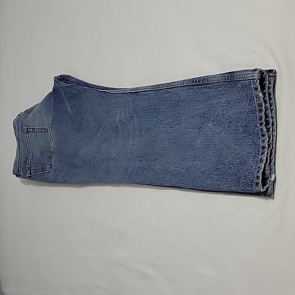 Vintage Men's Levi 514 Jeans | Distressed Blue Stone Washed| Size 34 W 32 L - Picture 10 of 12